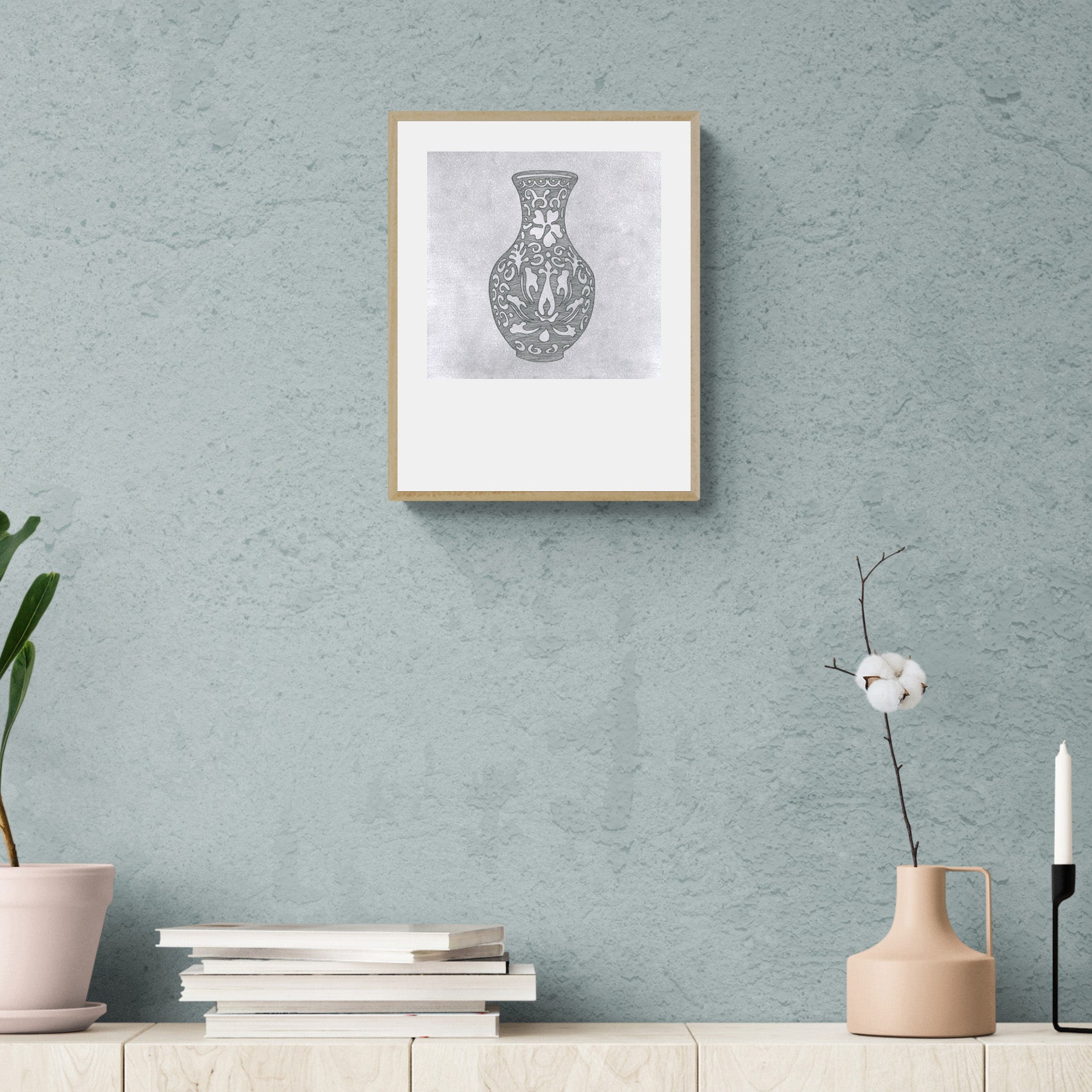 CHINESE VASE I (Limited Print)