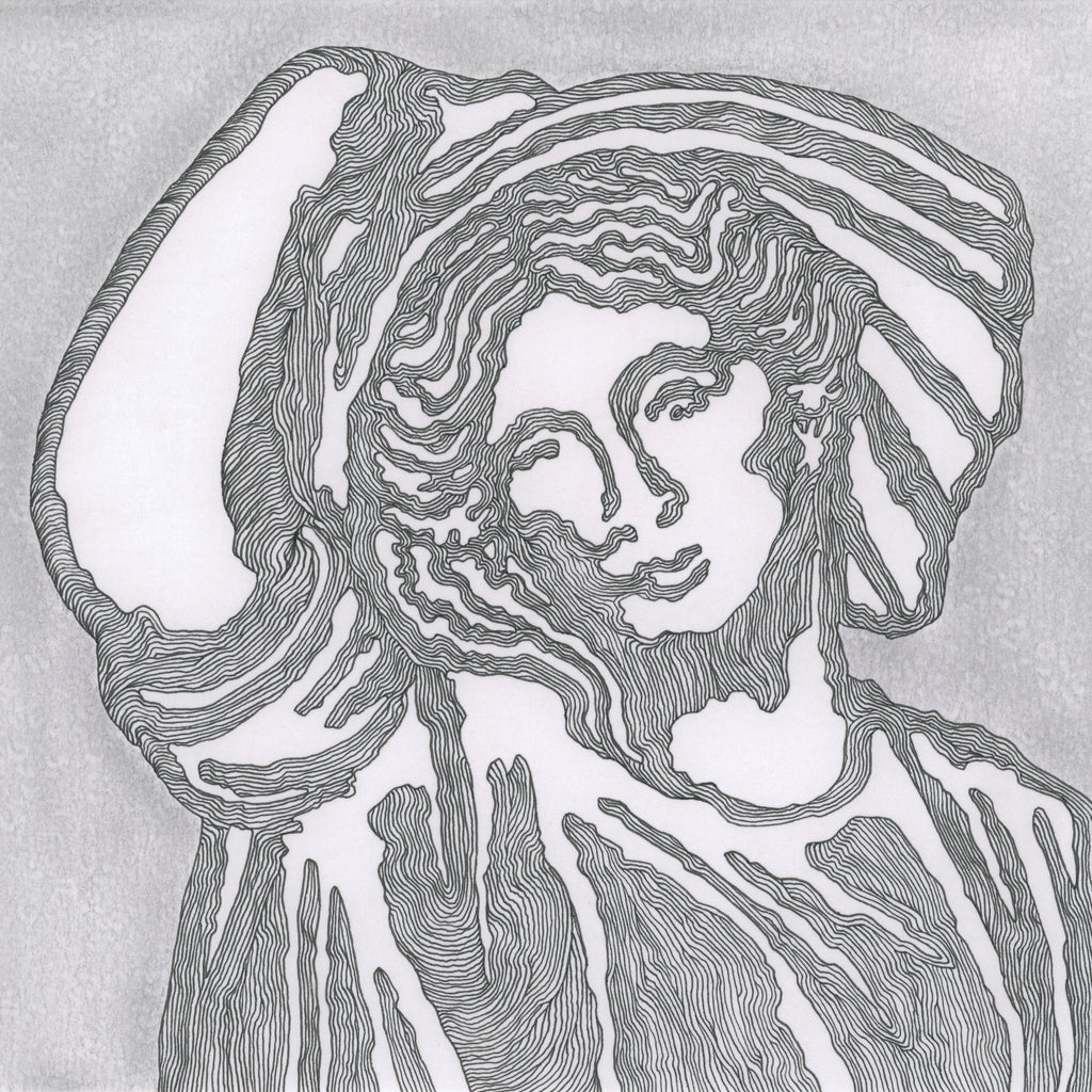 HOLDING THE WIND (Original Drawing)