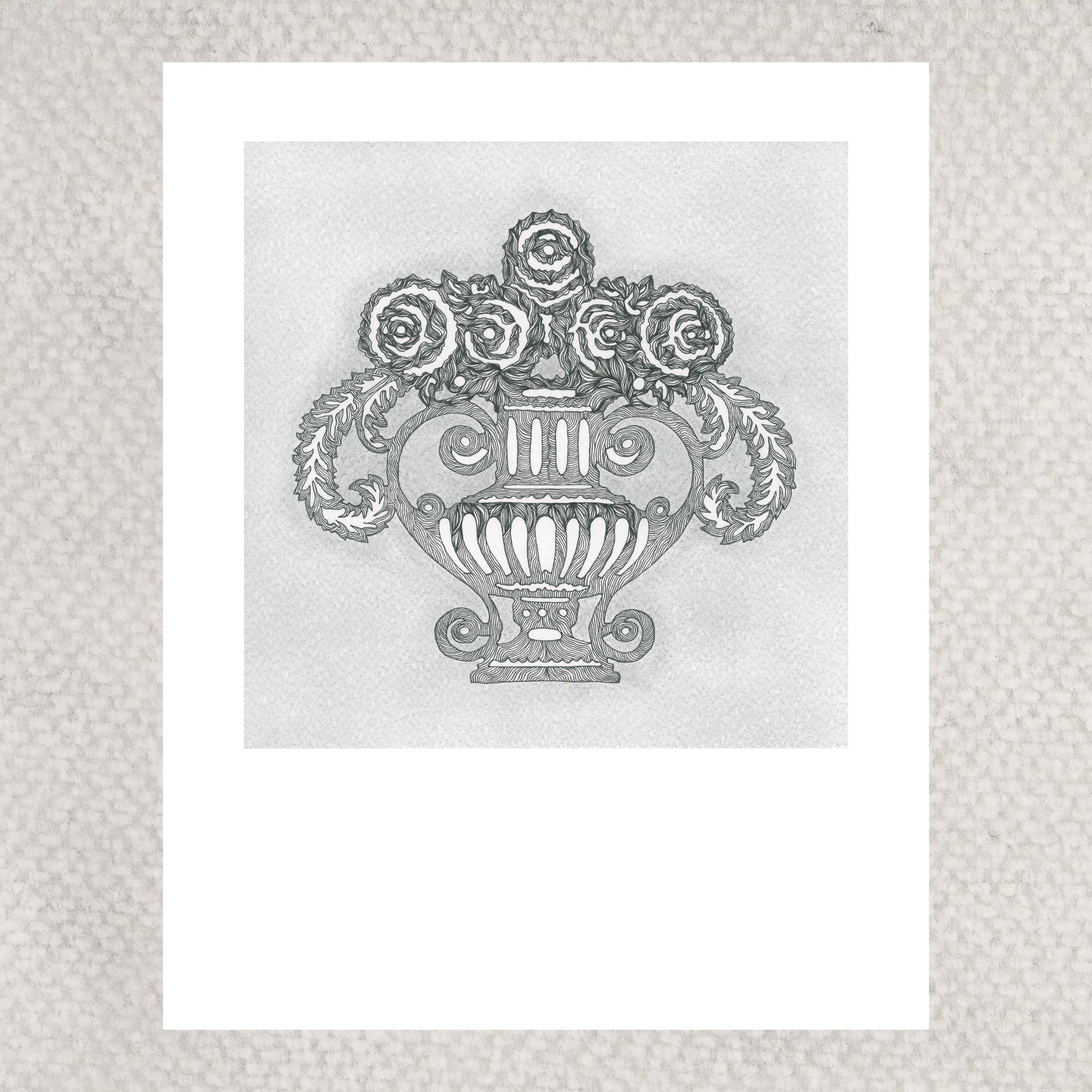 VASE OF ROSES (Limited Print)