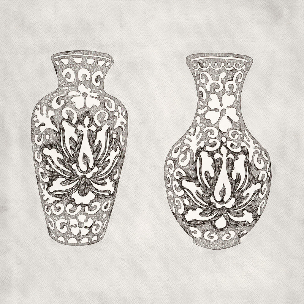 TWIN VESSELS (Original Drawing)