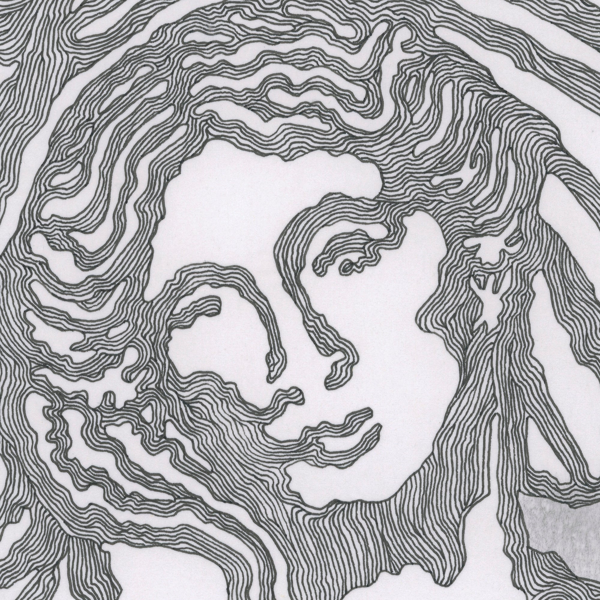 HOLDING THE WIND (Original Drawing)