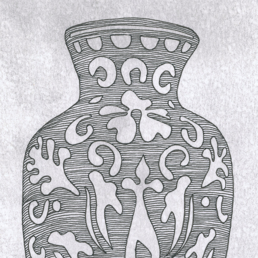 CHINESE VASE II (Wall Charm)