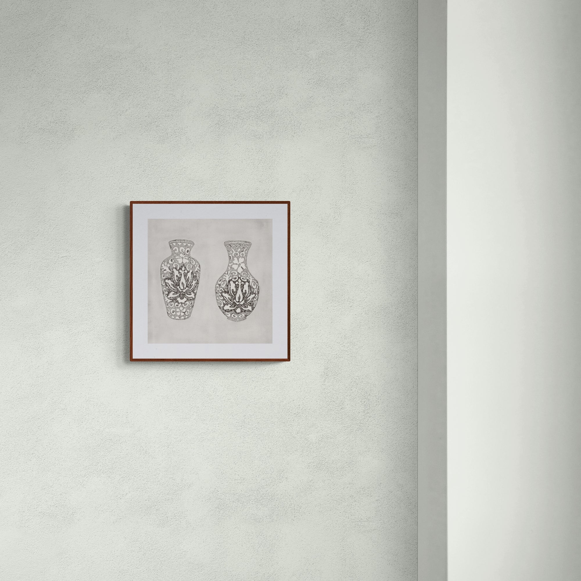 TWIN VESSELS (Original Drawing)