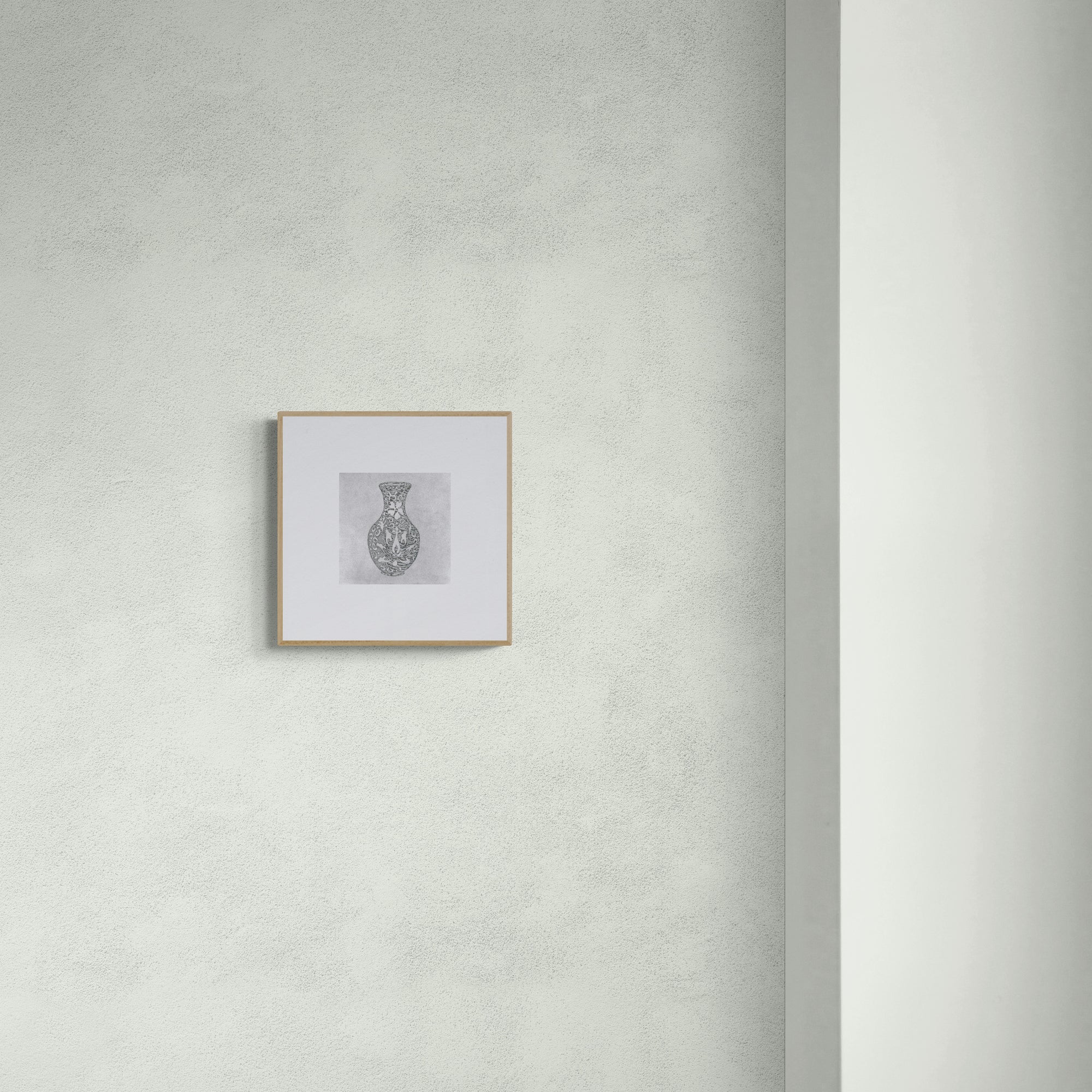 CHINESE VASE I (Original Drawing)