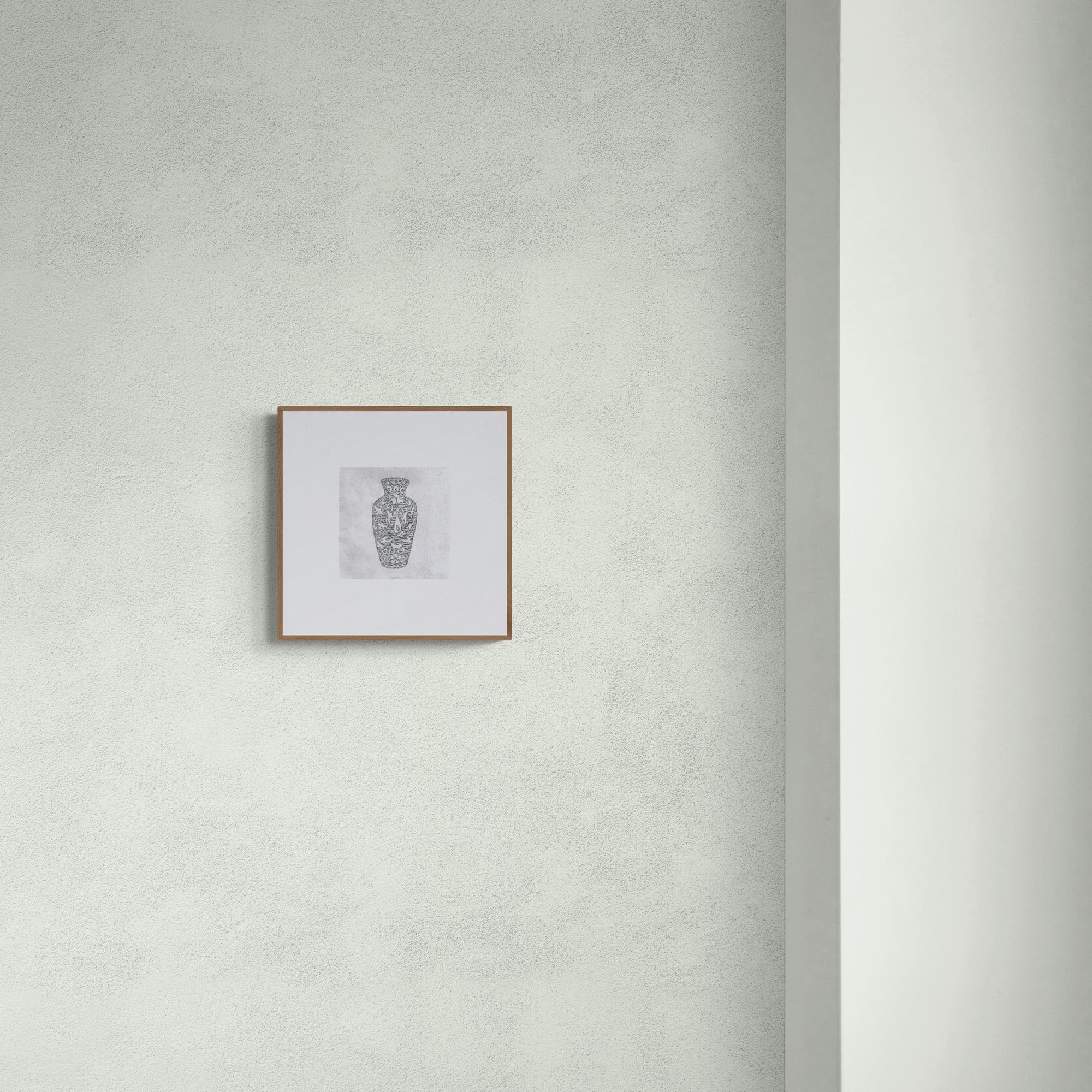 CHINESE VASE II (Original Drawing)