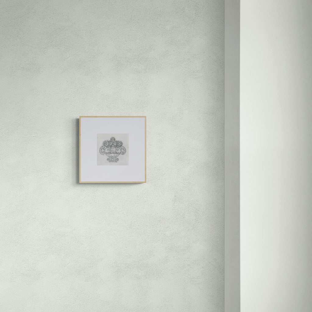 VASE OF ROSES (Original Drawing)