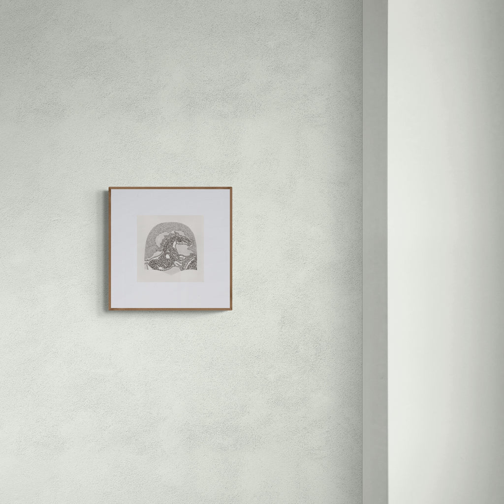 SINGLE HORSE (Original Drawing)