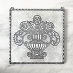 VASE OF ROSES (Wall Charm)