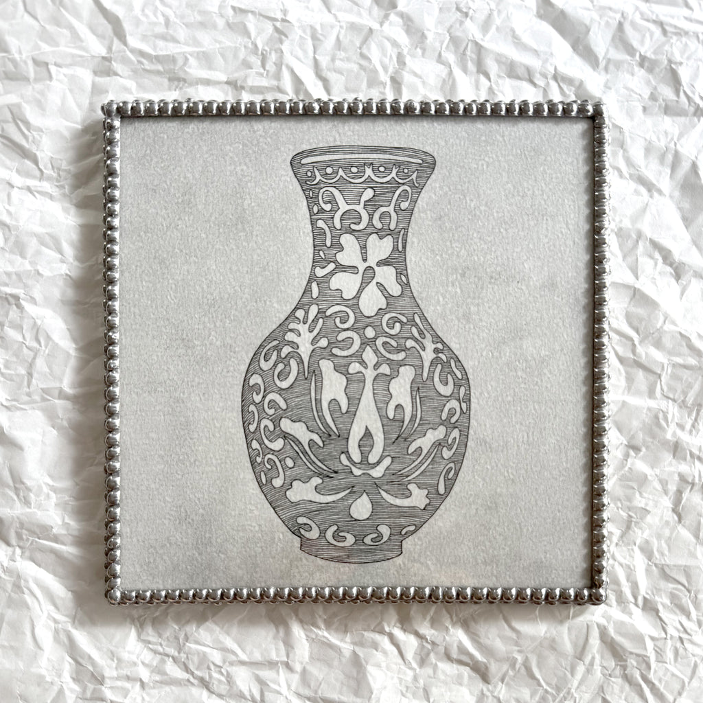 CHINESE VASE I (Wall Charm)