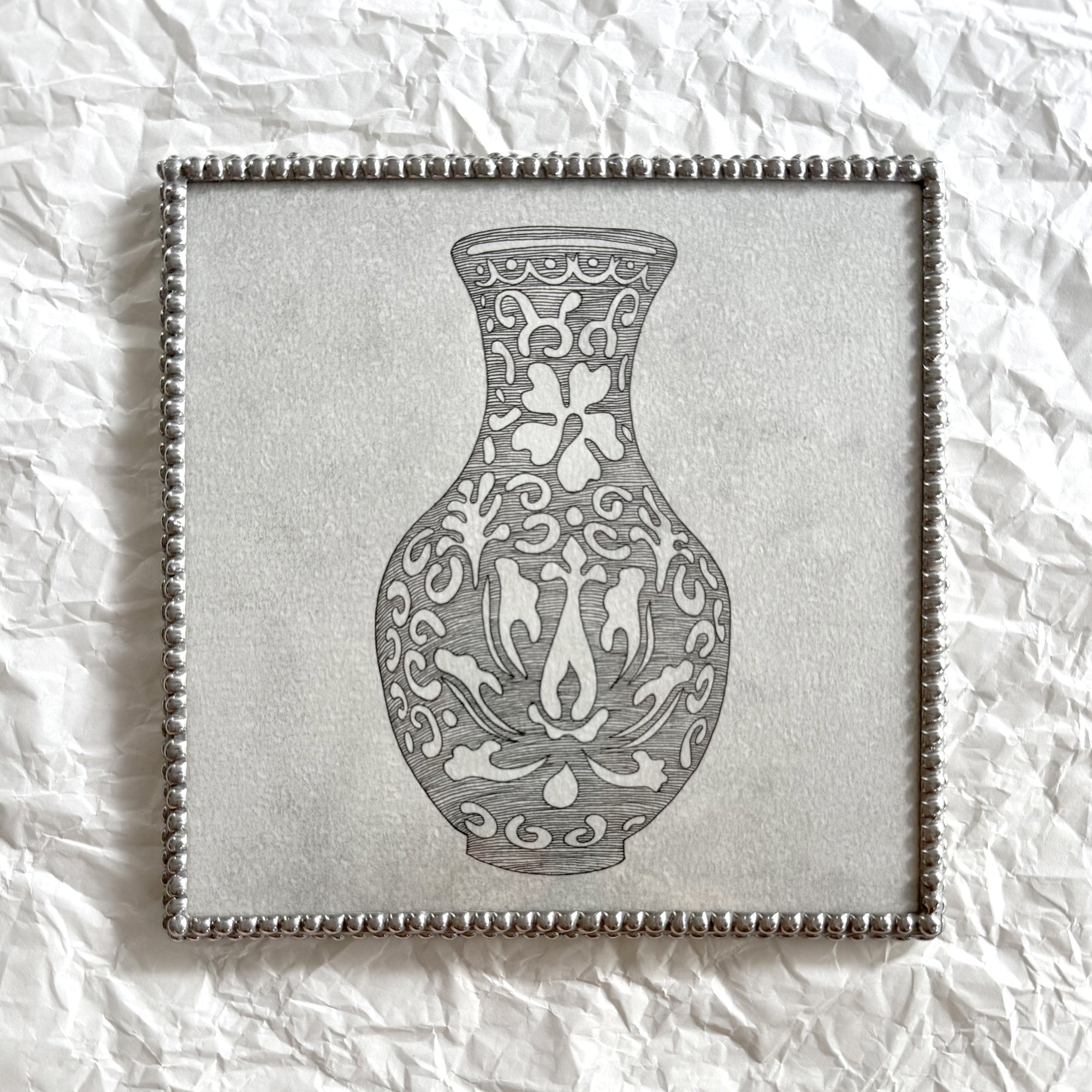 CHINESE VASE I (Wall Charm)