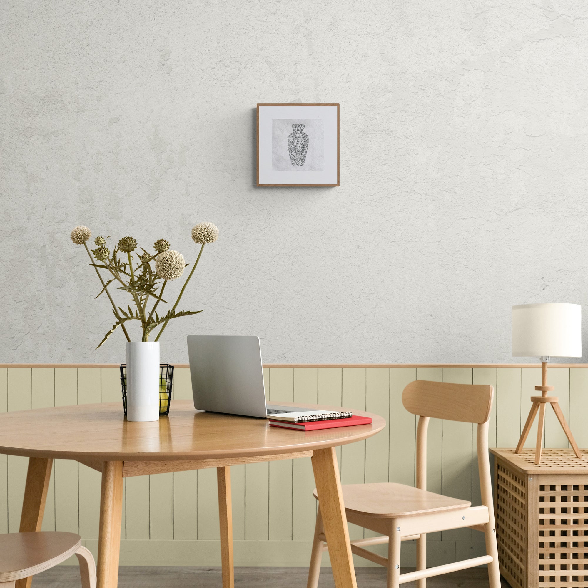 CHINESE VASE II (Original Drawing)