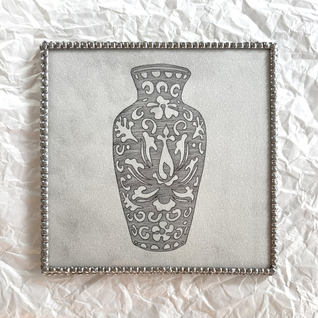 CHINESE VASE II (Wall Charm)