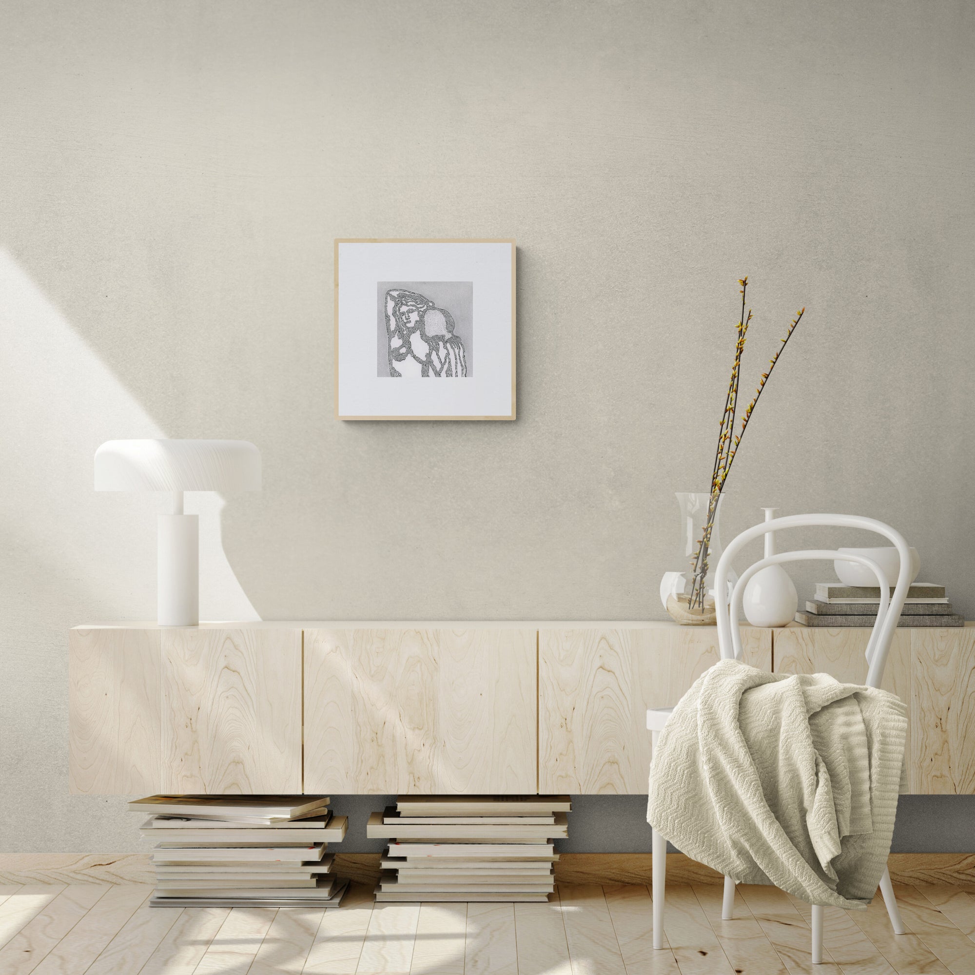 WATERFALL (Original Drawing)