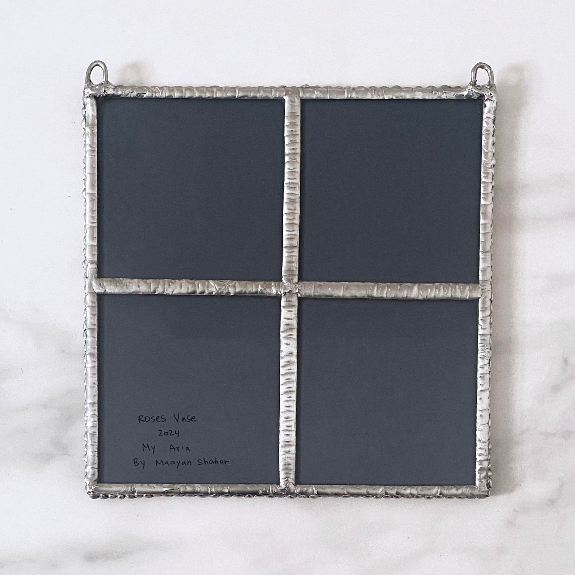 VASE OF ROSES (Wall Charm)