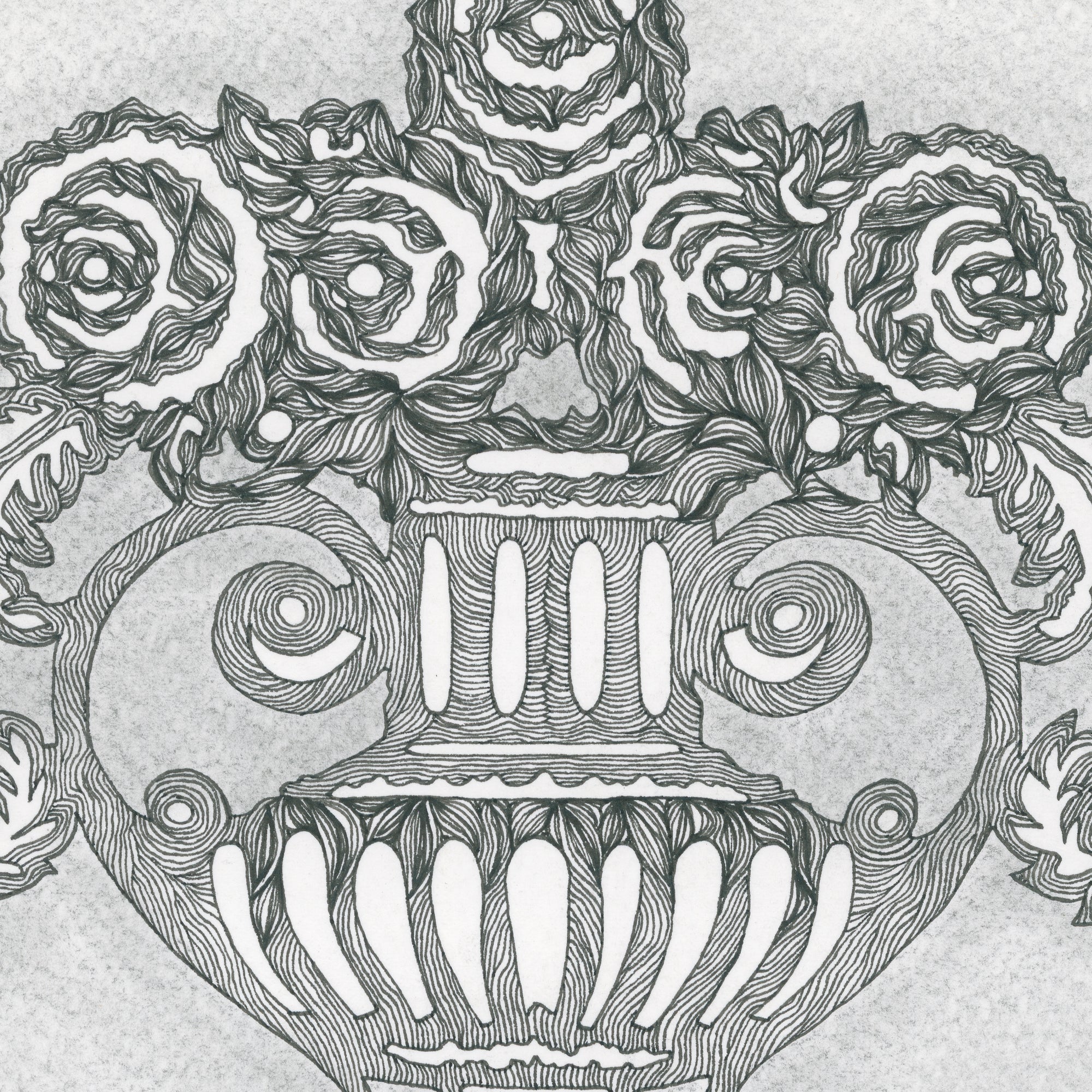 VASE OF ROSES (Limited Print)