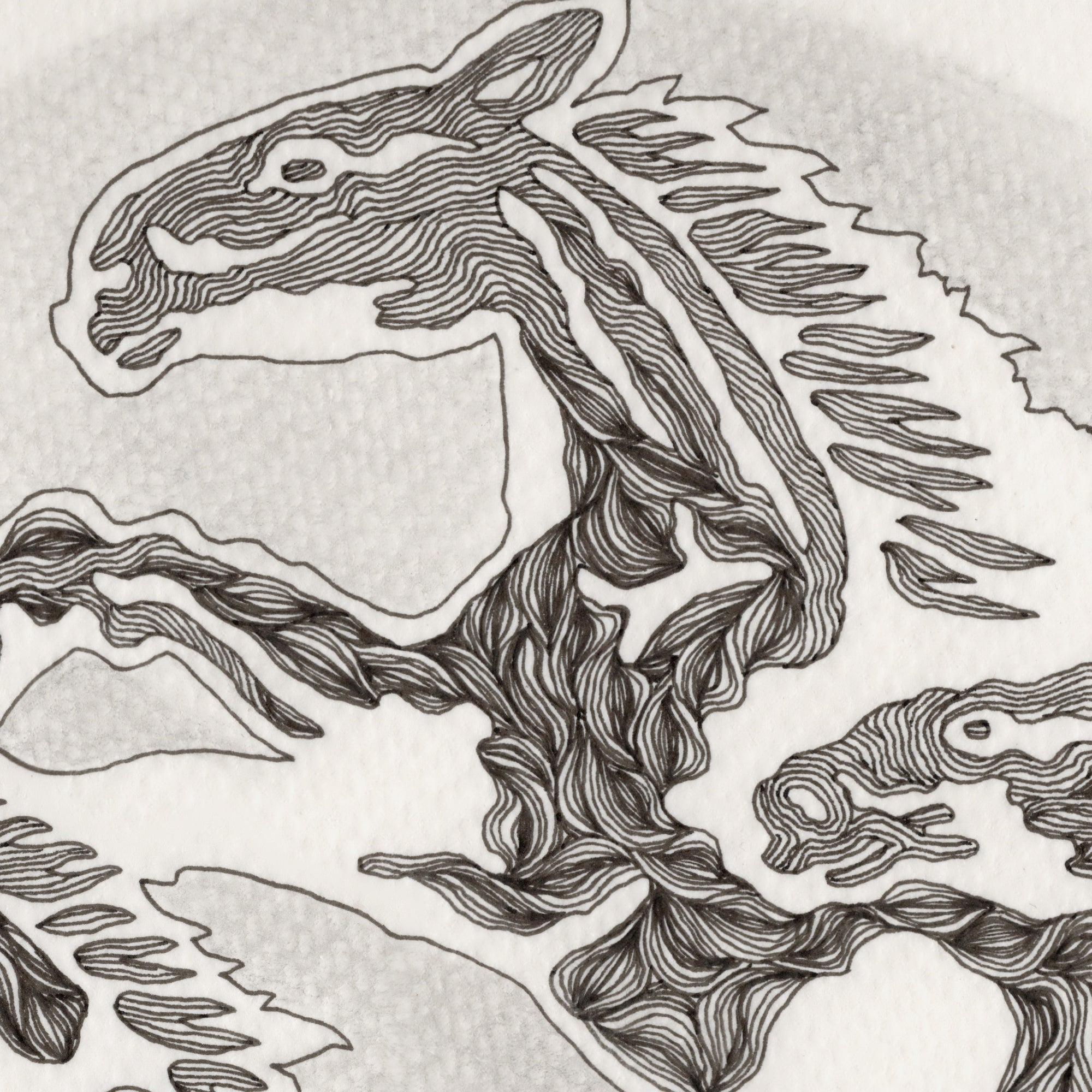 SPIRIT OF HORSES (Original Drawing)