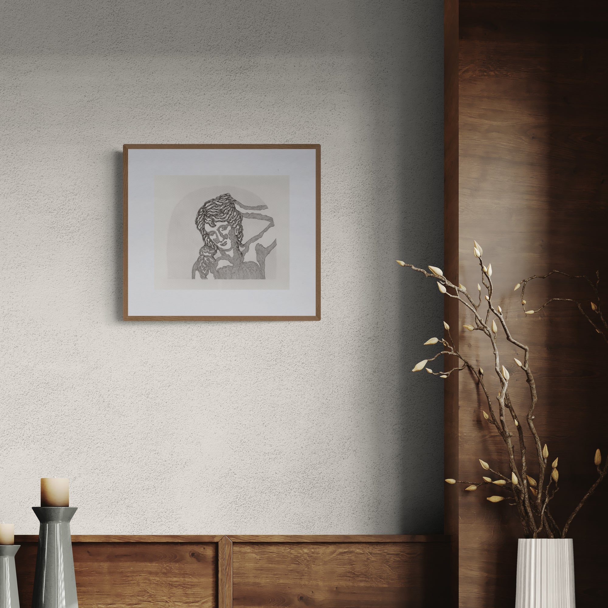 FLORA QUEEN (Original Drawing)