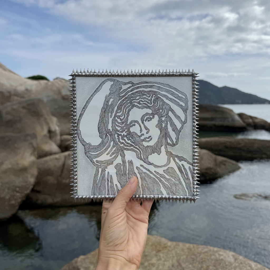 HOLDING THE WIND (Wall Charm)