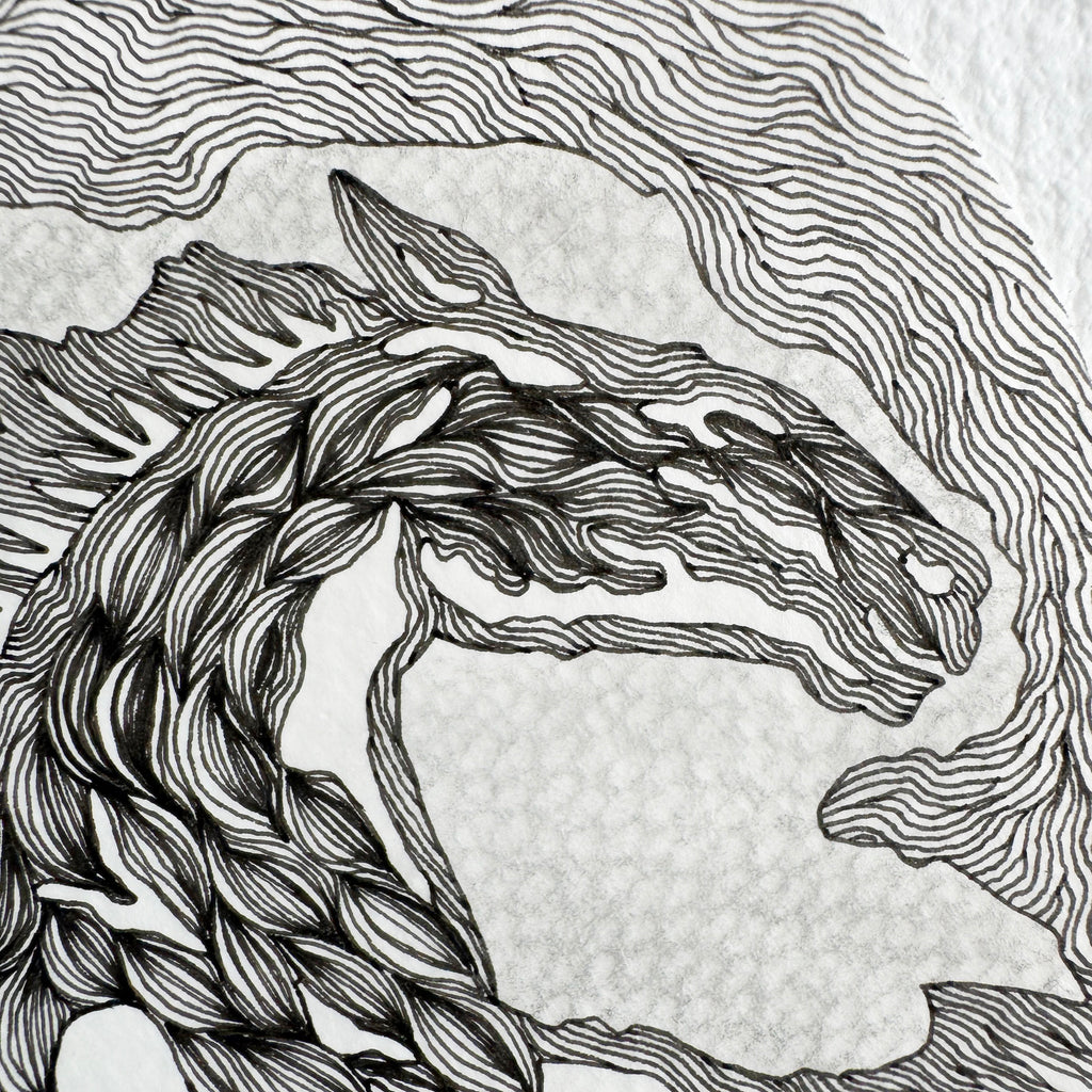 SINGLE HORSE (Wall Charm)