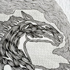 SINGLE HORSE (Wall Charm)