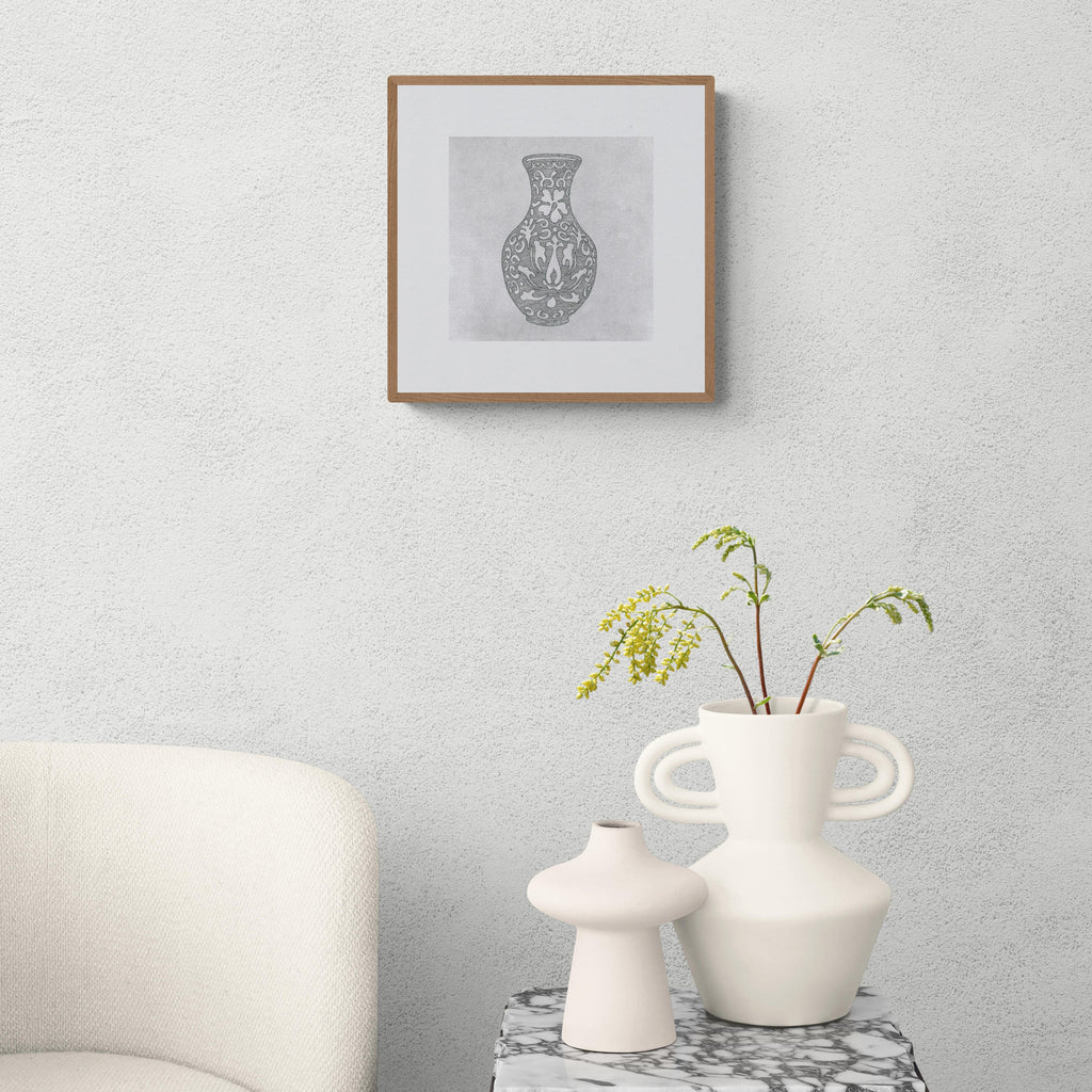 CHINESE VASE I (Original Drawing)