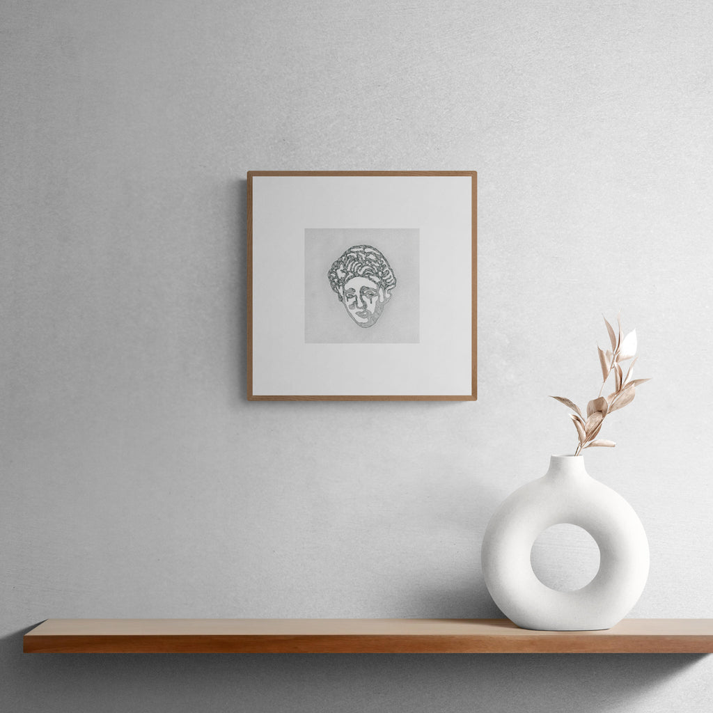 WEEPING HEAD (Original Drawing)