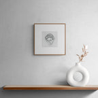 WEEPING HEAD (Original Drawing)