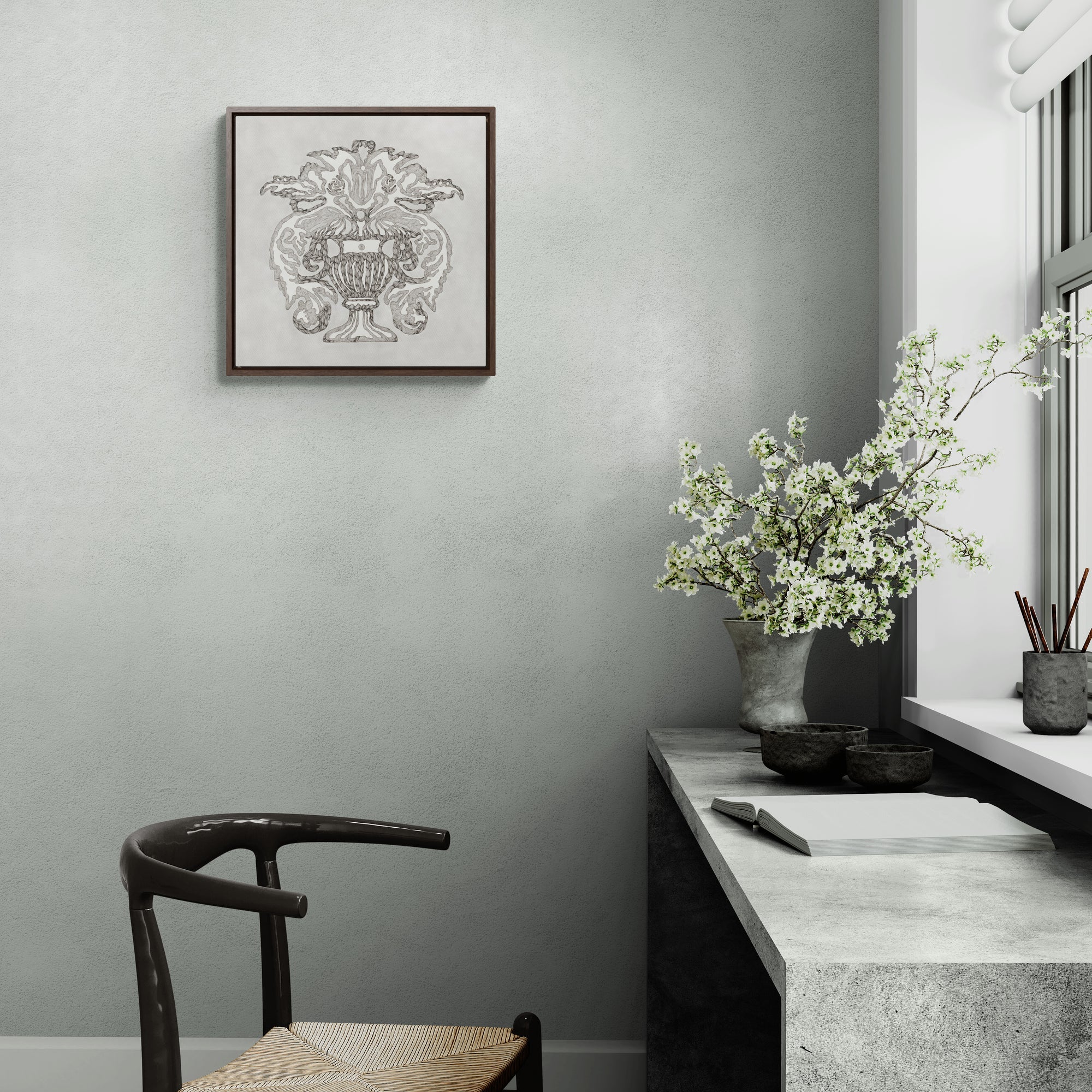 SLICED VESSEL (Original Drawing)